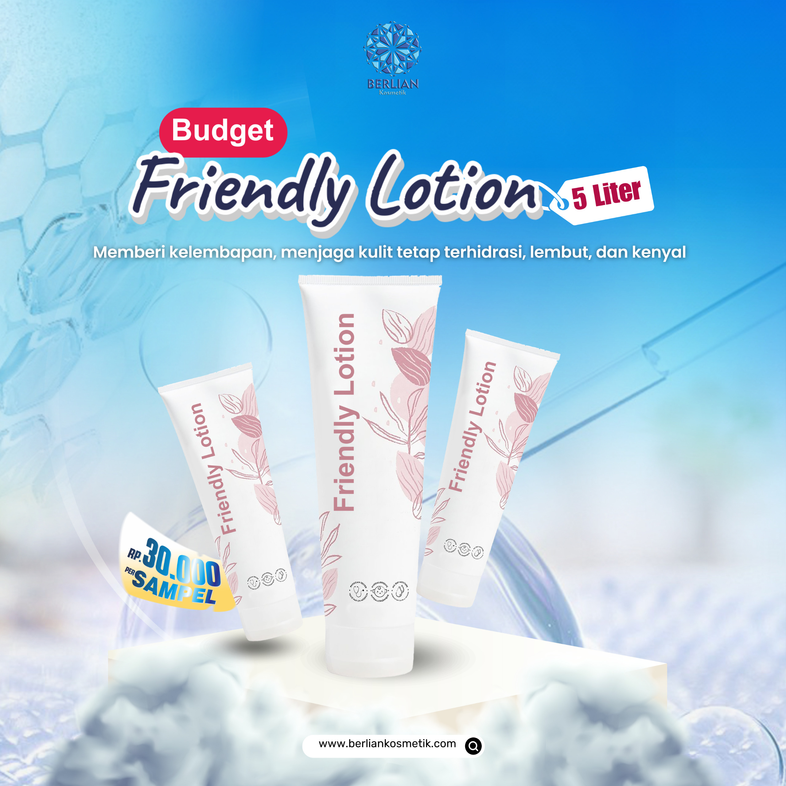 Budget Friendly Lotion 5L